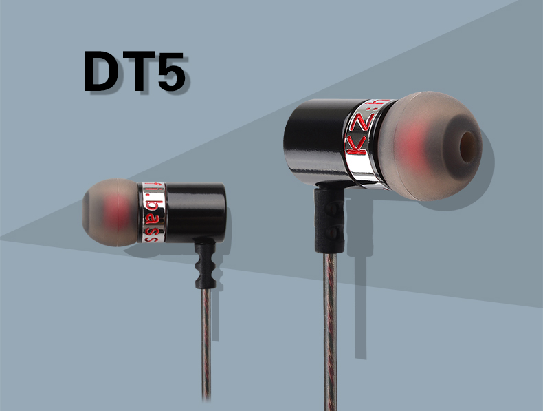 kz-DT5入耳式耳机全新高端音乐超重低音